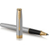 Ручка-роллер PARKER ESSENTIAL SONNET STAINLESS STEEL GT F 1931506